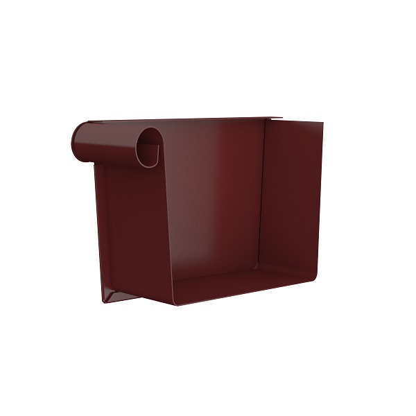 Left Hand Rectangular Stop End