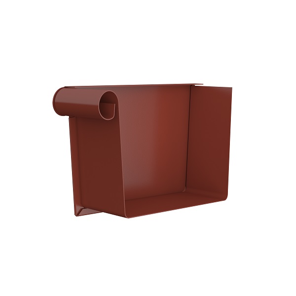 Left Hand Rectangular Stop End